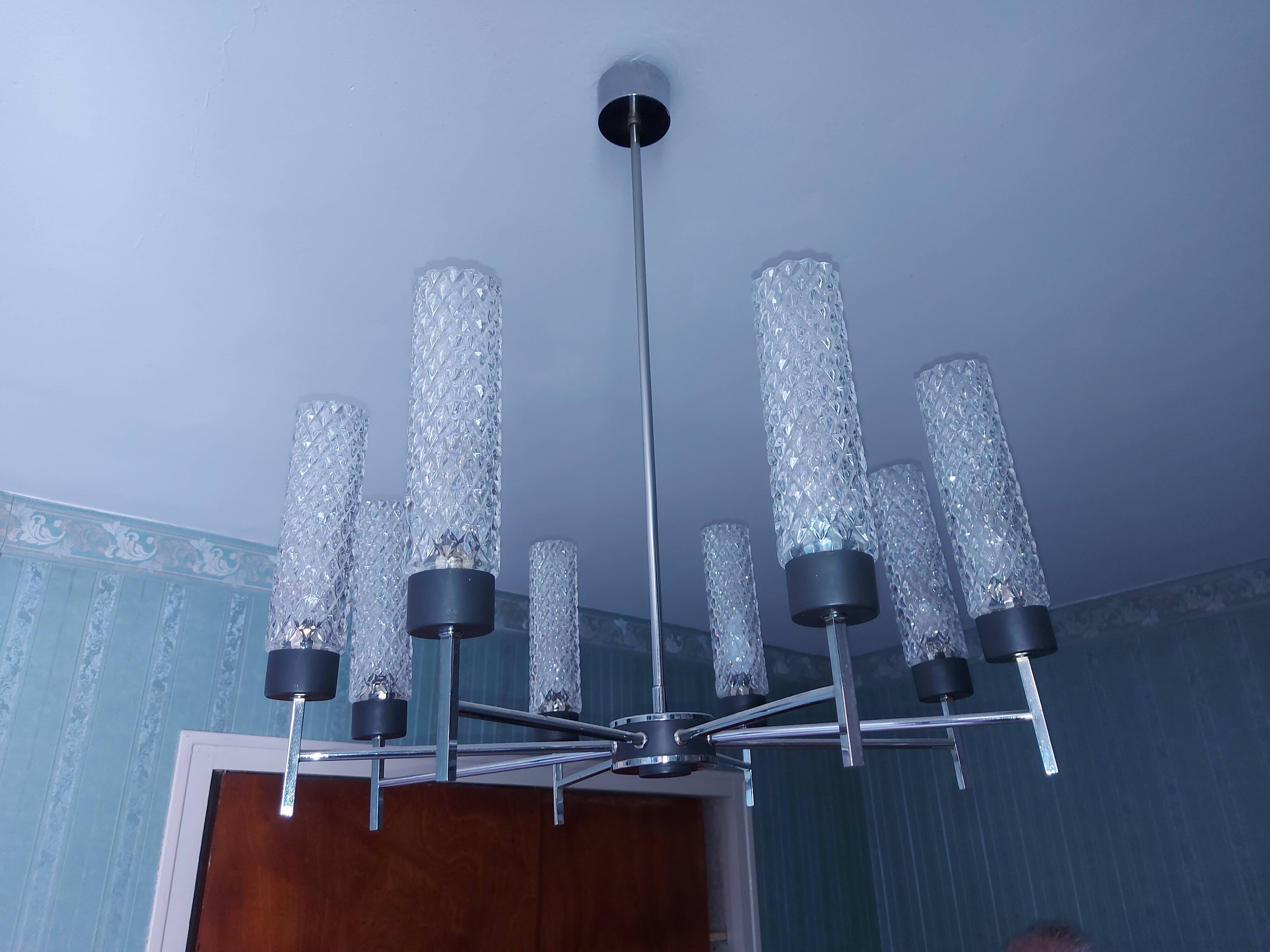 Chandelier vintage 60s