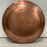 Copper oriental tray
