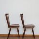 Paire de chaises bistrot "Menuet" Baumann