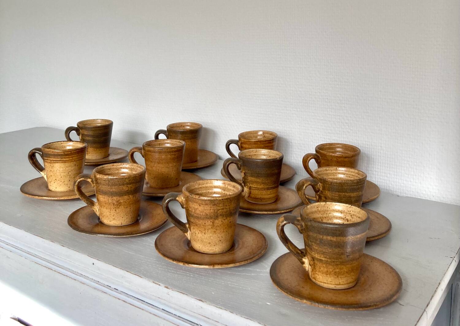 Longchamp stoneware coffee service