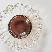 Pertti Santalahti Glass Bowl, Humppila, Finland, 1960s