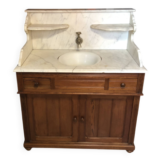 meuble de toilette en pichepin
