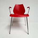 Set of 4 Maui Kartell chairs by Vico Magistretti, 1980s