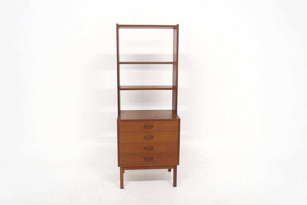 Scandinavian teak bookshelf, Sweden, 1960