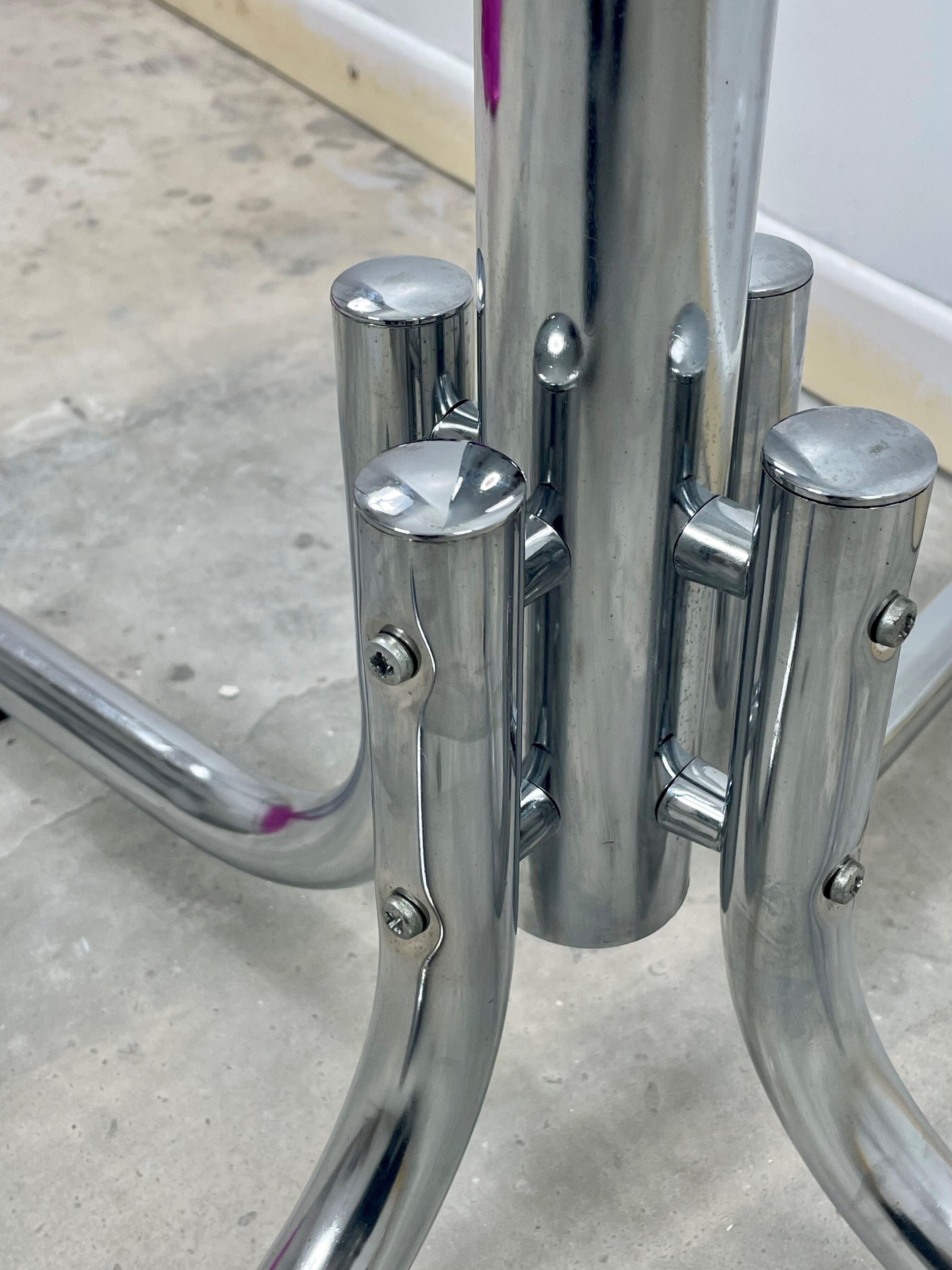 Coat rack parrot chrome 50s