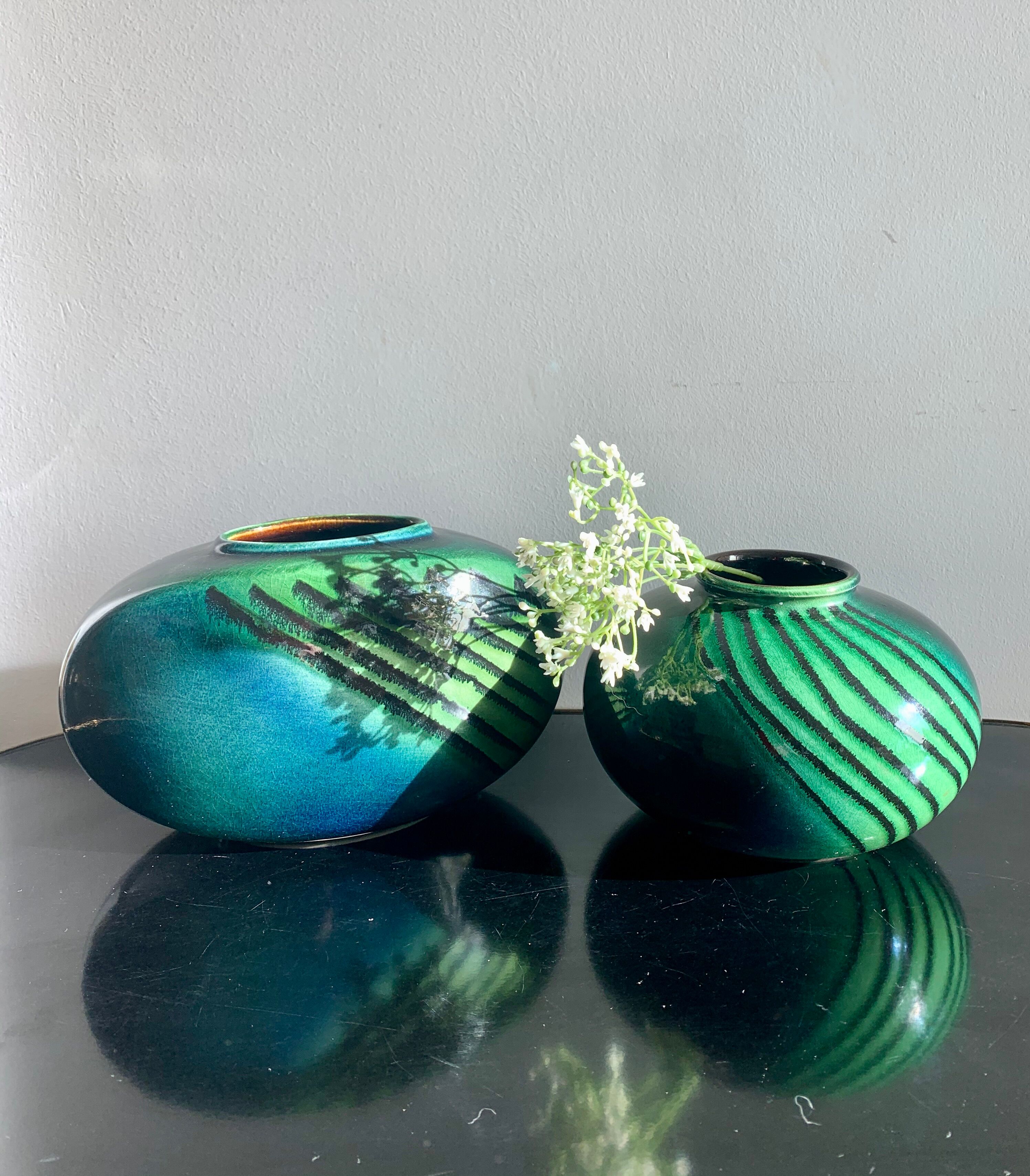 Pottery vases West Germany, 1960s