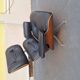 Vintage Lounge Chair in Black Leather by Charles Eames and Ray Eames for Herman Miller, 1960s