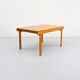 Table à manger extensible en chêne danoise Bramin, années 1960