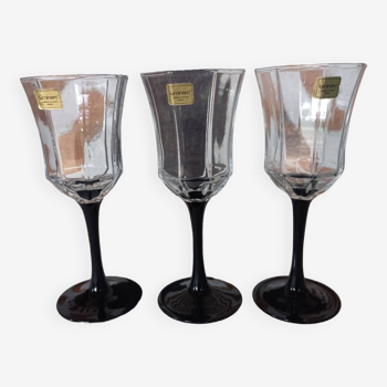 3 luminarc octime glasses