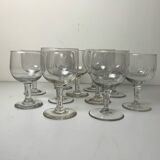 Antique stemmed glasses