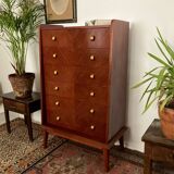 Commode en teck années 50