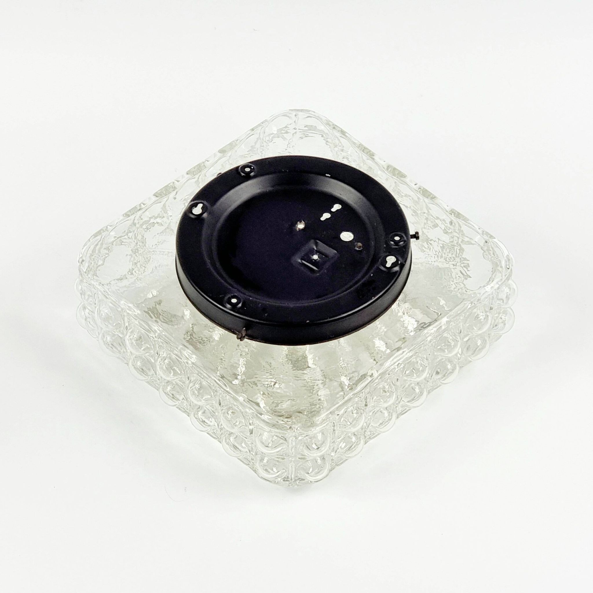 Mid-Century Bubble Glass Ceiling Light by Helena Tynell for Limburg, 1970s