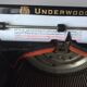 Old Underwood Portable Typewriter -1930