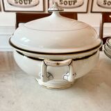 Table service in porcelain ch pillivuyt 81 pieces