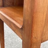 Classic solid wood bedside table
