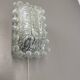 Set of Two "BUBBLE" Tynell Style Glass Wall Light Sconces, Germany, 1970s