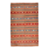 6x9 Red & Blue Striped Pattern Handmade Kilim Rug, 175x275Cm