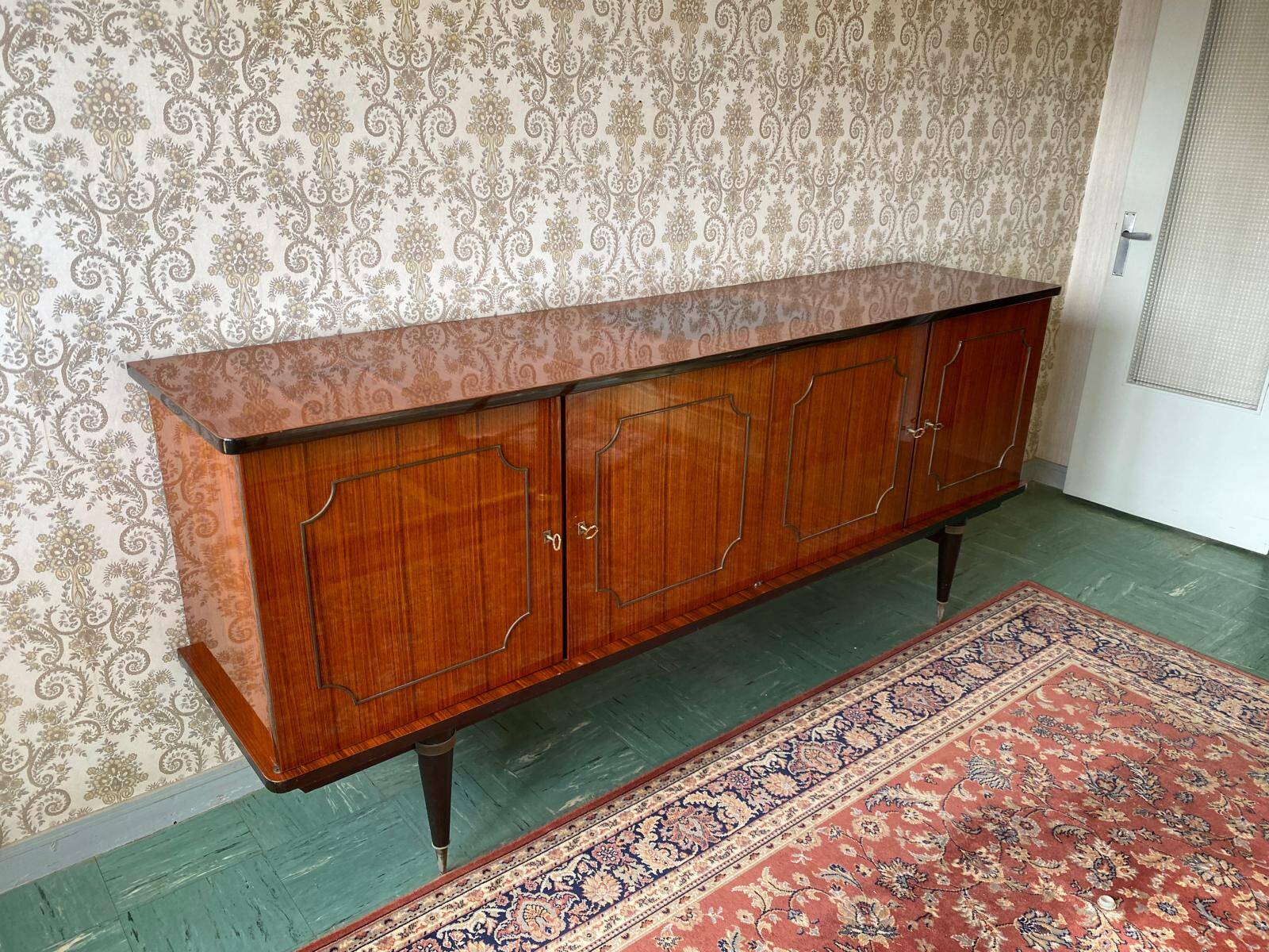 Scandinavian Art Deco sideboard in rosewood, 1950