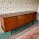 Scandinavian Art Deco sideboard in rosewood, 1950