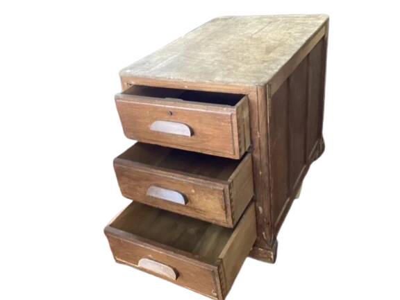 Old Trade Cabinet Document Storage 3 Drawers