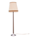 Wooden floor lamp, Danish design, 1960s, production: Denmark