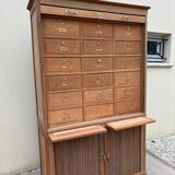 Cardboard cabinet, notary's cabinet with flaps