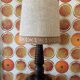 Turned wooden lamp bintahe