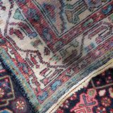 Antique Persian Hamadan handmade rug 3.8' x 6.7' 1920s - 1C1215
