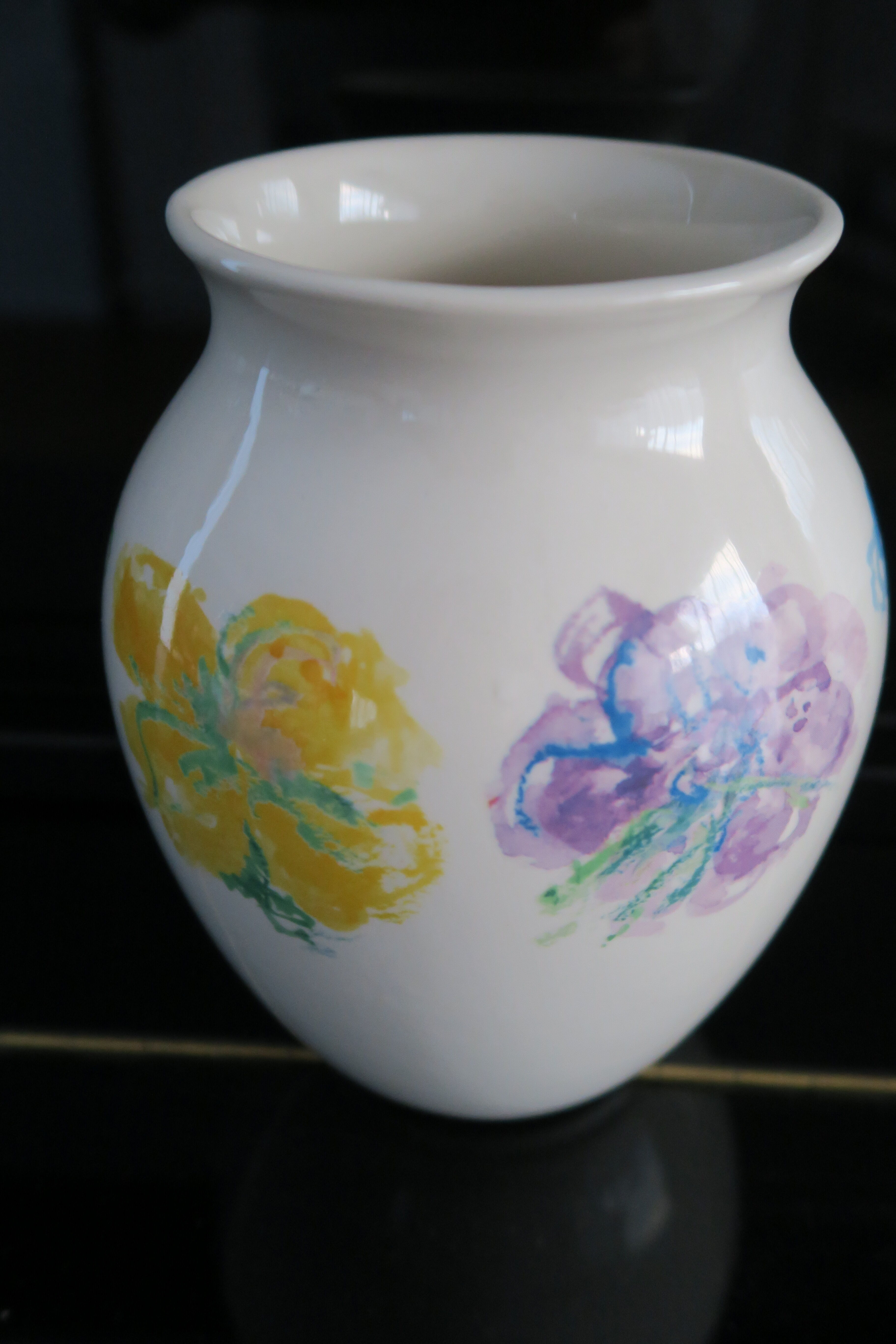 Vase Tiffany Blossom decoration flowers Tiffany & Co 2001 17 cm