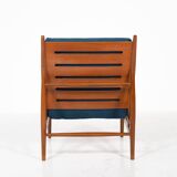 Mid-Century Modern Pair of Armchairs by Isa, Italy, 1960s