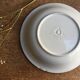 Lot de 3 assiettes creuses bleu moucheté Ceraminter