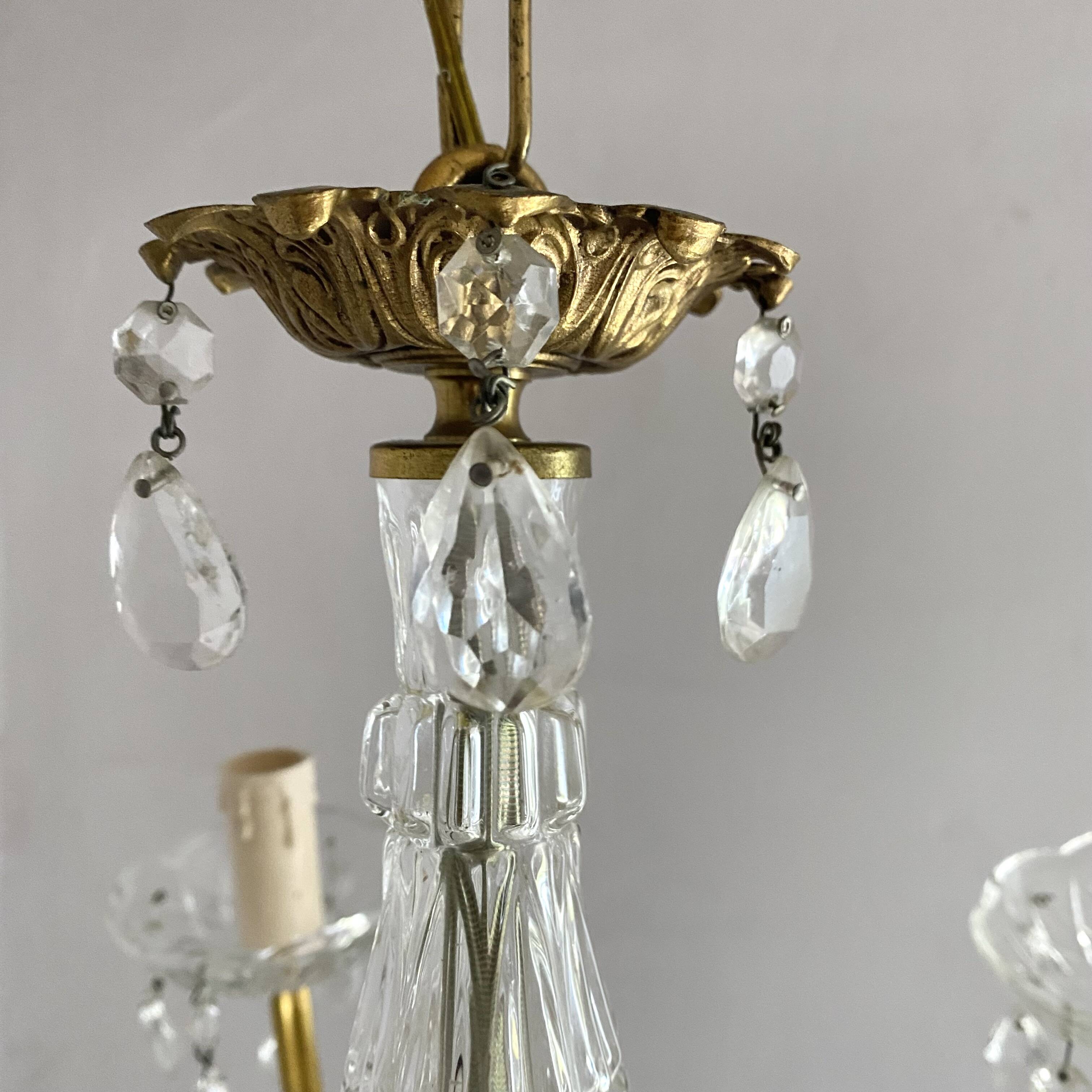 5-light tassel chandelier