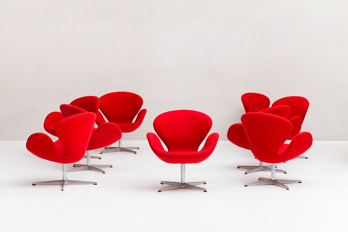 Swan armchair by Arne Jacobsen for Fritz Hansen, Denmark 2002