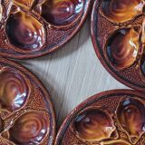 La Redoute x Selency set de 4 assiettes à huitres
