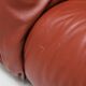 Canapé  Soriana en cuir rouge par Afra et Tobia Scarpa pour Cassina, Italie