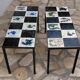 Lot de 2 tables basses Jean-Claude Goualch