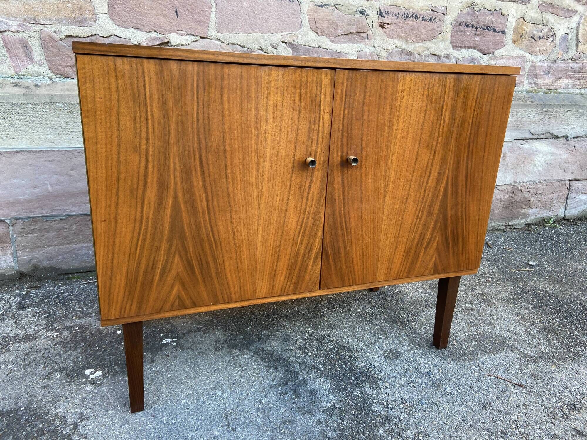 TV cabinet chest of drawers midcentury design 1960
