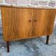 TV cabinet chest of drawers midcentury design 1960