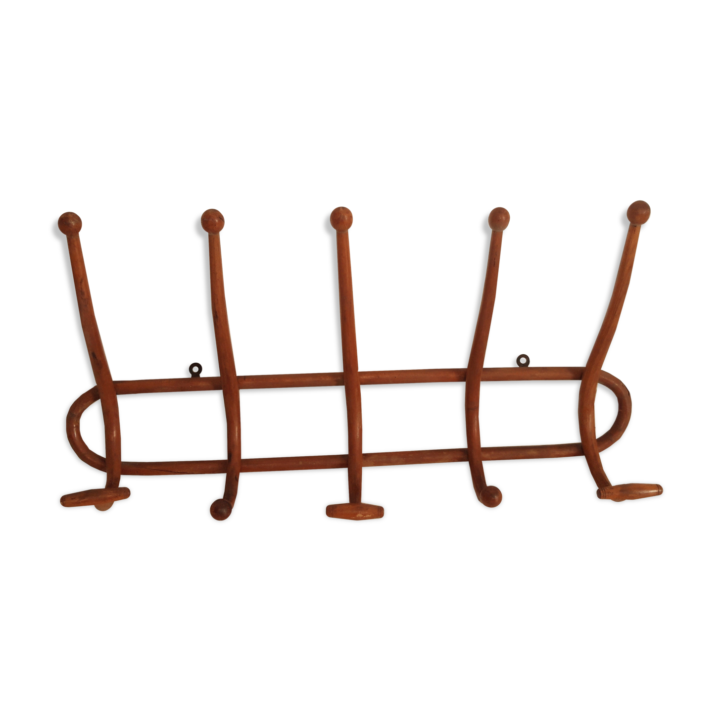 Wall coat rack