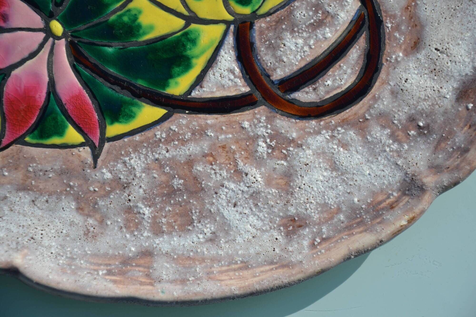3 decorative plates from Vallauris