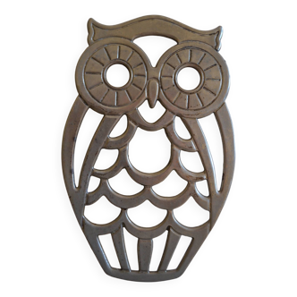 Vintage owl or owl trivet