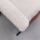 Model B 310 Var armchair in ivory boucle 1960