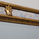 Miroir doré de style baroque par Deknudt, Belgique 20e siècle