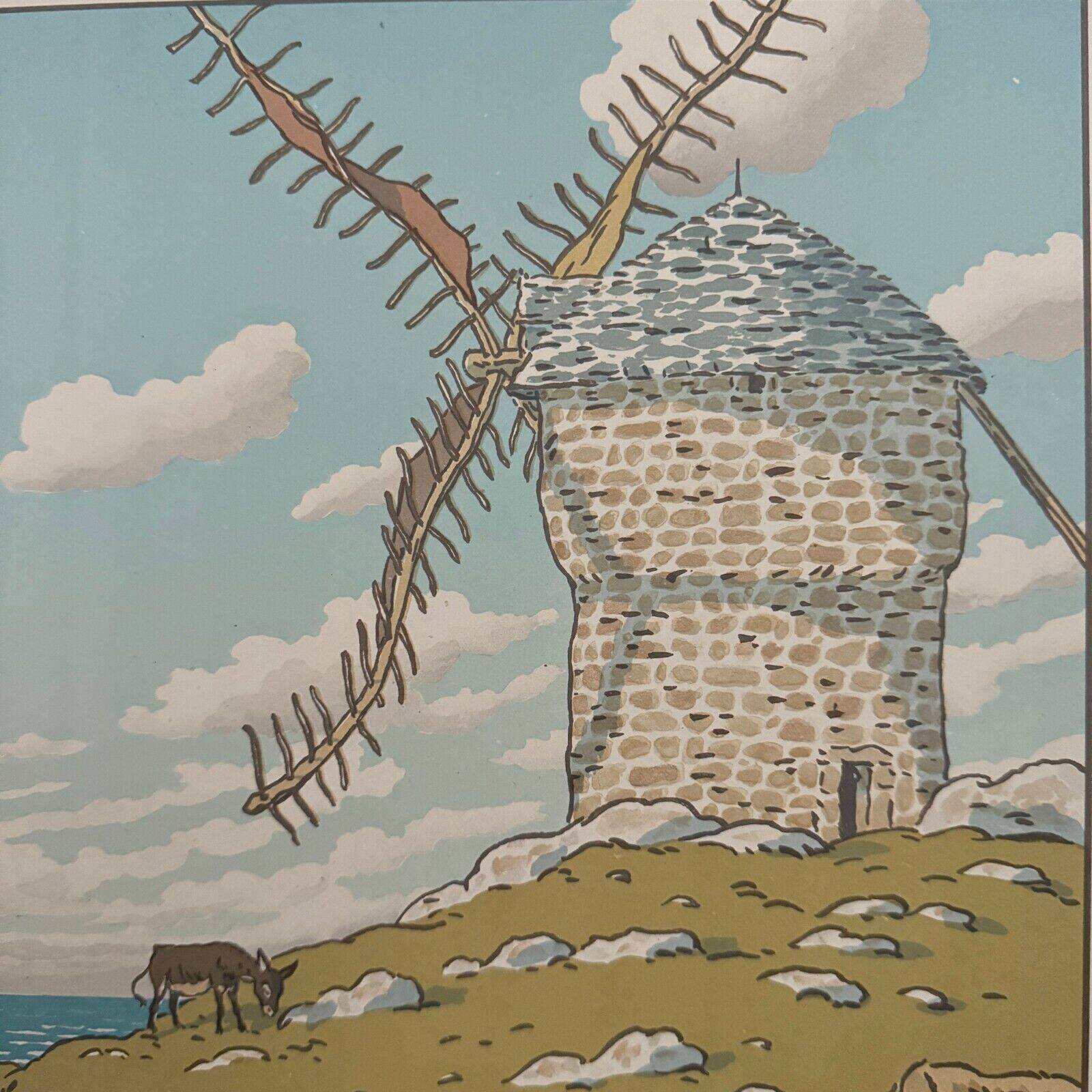 Lithograph by Henri Rivière Le Vent