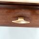 Vintage Single Nightstand with Glass and Marble Shelves, Italy