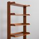 Italian teak free standing wall unit 1970s