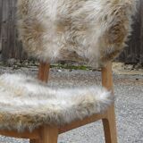 Chair by Roger Landault model 6517, Boutier edition, 1954.