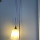 Vintage opaline lamp