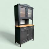 Parisian art deco buffet in solid walnut 1930