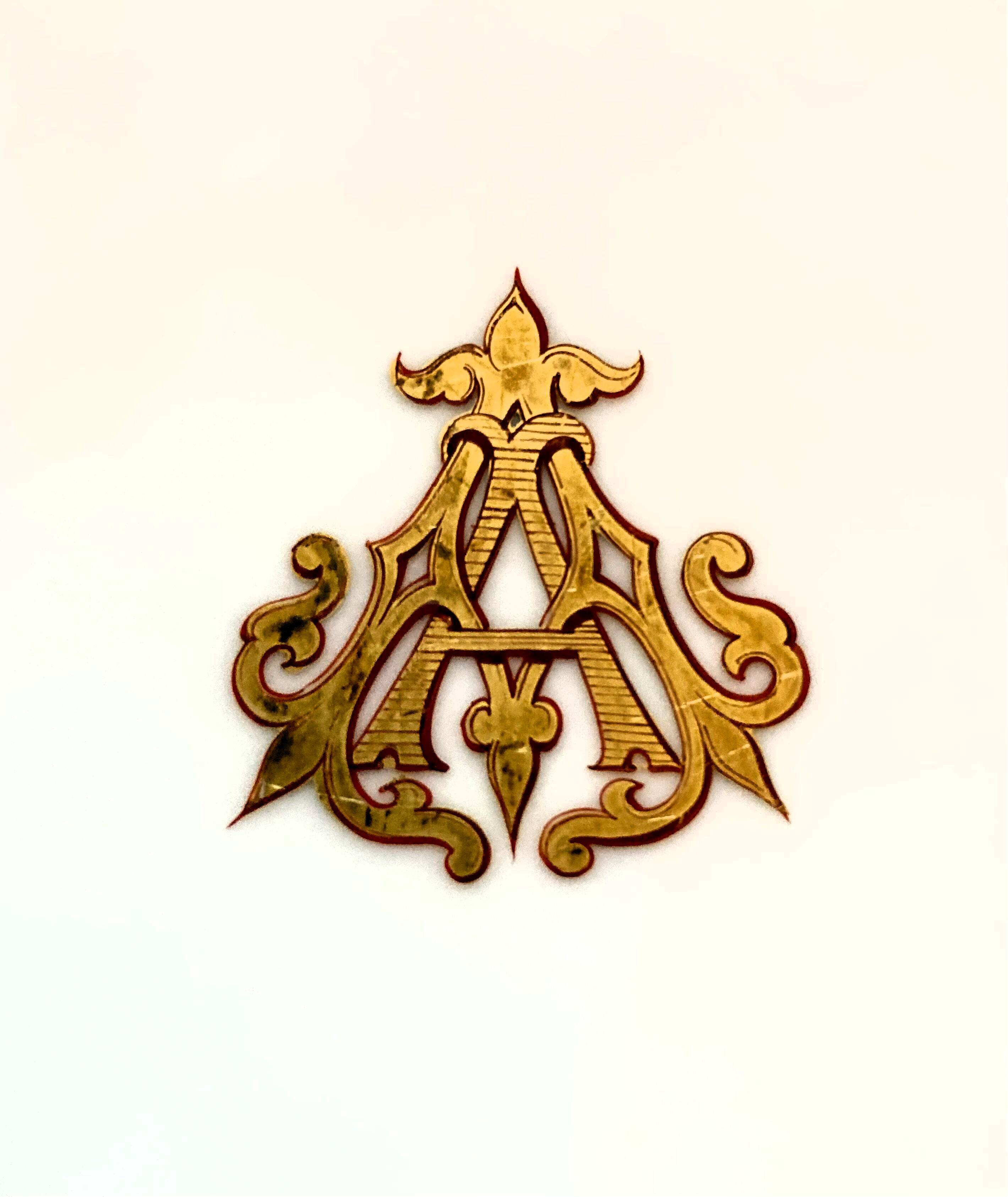 Service assiettes porcelaine de Paris Bourgeois Saint-Honoré 1880